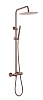 Душевая система Boheme Uno 468-T-2-CB COPPER BRUSHED термостат