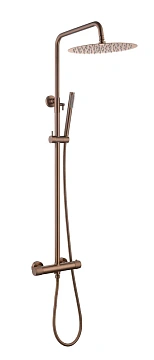 Душевая система Boheme Uno 468-T-2-BRB BRUSHED BRONZE термостат