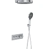 Душевая система CEZARES RAIN2-SET-T-01 встраиваемая с термостатом и изливом Душевая система CEZARES RAIN2-SET-T-01 встраиваемая с термостатом и изливом