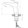 Смеситель для раковины CEZARES METAURO-LS-01-W0 Смеситель для раковины CEZARES METAURO-LS-01-W0