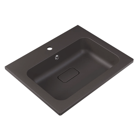 Раковина Style Line СОУЛ 600x480 СС-00002644 кварц, серый шелк