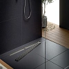 Душевой лоток TIMO Drain System 600 с вставкой lines, черное золото Душевой лоток TIMO Drain System 600 с вставкой lines, черное золото