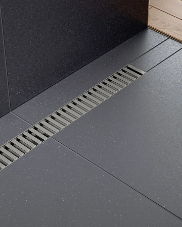 Душевой лоток TIMO Drain System 800 с вставкой lines, черное золото Душевой лоток TIMO Drain System 800 с вставкой lines, черное золото