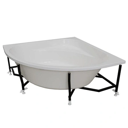 Акриловая ванна TIMO DORA130-SET 1300x1300x610 на раме с экраном Акриловая ванна TIMO DORA130-SET 1300x1300x610 на раме с экраном