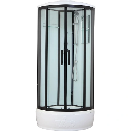 Душевая кабина Timo Standart T-6680B Black 80x80x220 Душевая кабина Timo Standart T-6680B Black 80x80x220