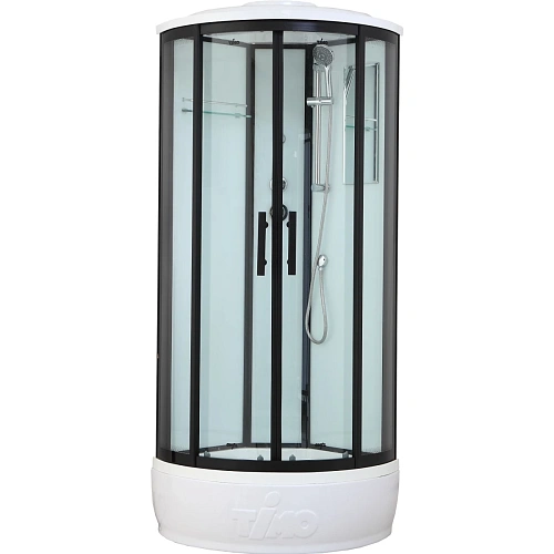 Душевая кабина Timo Standart T-6680B Black 80x80x220 Душевая кабина Timo Standart T-6680B Black 80x80x220