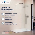Душевая перегородка RGW WA-210B 900 351021009-24 стекло матовое-сатинат, профиль черный Душевая перегородка RGW WA-210B 900 351021009-24 стекло матовое-сатинат, профиль черный