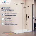 Душевая перегородка RGW WA-210B 1000 351021010-14 стекло прозрачное, профиль черный Душевая перегородка RGW WA-210B 1000 351021010-14 стекло прозрачное, профиль черный