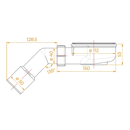 Сифон для поддона RGW Stone S-2-01 5024112010-00 хром Сифон для поддона RGW Stone S-2-01 5024112010-00 хром