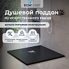 Душевой поддон RGW ST-B 16152075-04 черный Душевой поддон RGW ST-B 16152075-04 черный