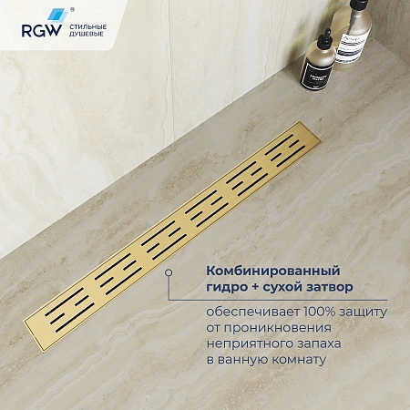 Душевой лоток RGW Drain Leo-30Gb 60213060-06 Душевой лоток RGW Drain Leo-30Gb 60213060-06
