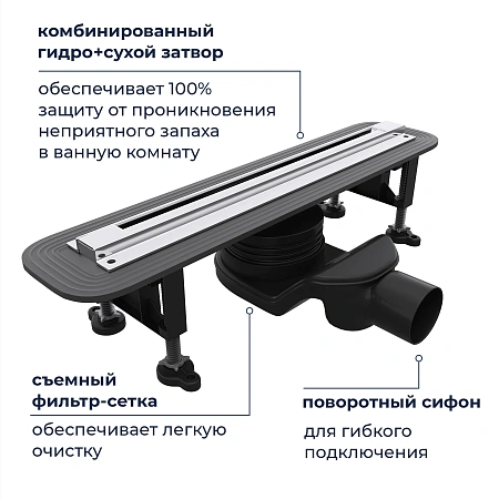 Душевой трап RGW SDR-56 79215660-01 Душевой трап RGW SDR-56 79215660-01