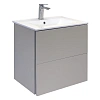 Тумба с раковиной Comforty Бильбао-60 00-00021619CF подвесная, серый шелк Тумба с раковиной Comforty Бильбао-60 00-00021619CF подвесная, серый шелк