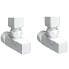 Вентиль запорный Ника SG 01CH0405/2 (НИКА) бел.м. RAL9016 угловой квадратный 3/4" x 1/2" г/ш Вентиль запорный Ника SG 01CH0405/2 (НИКА) бел.м. RAL9016 угловой квадратный 3/4" x 1/2" г/ш