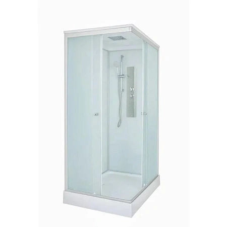 Душевая кабина DTO LK215GM с гидромассажем(120х90х215), низкий поддон(15см), профиль хром, стекло матовое(5мм) Душевая кабина DTO LK215GM с гидромассажем(120х90х215), низкий поддон(15см), профиль хром, стекло матовое(5мм)