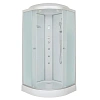 Душевая кабина DTO LM901GM+EL5 с гидромассажем и электрикой(100х100х215), низкий поддон(15см), профиль хром, стекло матовое(5мм) Душевая кабина DTO LM901GM+EL5 с гидромассажем и электрикой(100х100х215), низкий поддон(15см), профиль хром, стекло матовое(5мм)