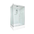 Душевая кабина DTO D229SEL с электрикой(120x90x220) средний поддон(27см), профиль хром, стекло матовое(4мм) Душевая кабина DTO D229SEL с электрикой(120x90x220) средний поддон(27см), профиль хром, стекло матовое(4мм)