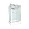 Душевая кабина DTO D229S(120x90x220) средний поддон(27см), профиль хром, стекло матовое(4мм)
