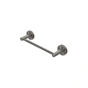 Полотенцедержатель CEZARES RELAX-TH-30-GM 30 см, оружейная сталь
