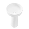 Раковина Vincea VBS-4SP02MW 480x480x850 из искусственного камня, напольная, белый матовый Раковина Vincea VBS-4SP02MW 480x480x850 из искусственного камня, напольная, белый матовый