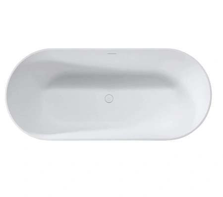 Ванна из искусственного камня Vincea VBT-4S09MW 1700x750x550 Solid Surface белый матовый Ванна из искусственного камня Vincea VBT-4S09MW 1700x750x550 Solid Surface белый матовый