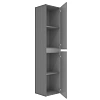 Шкаф-пенал Vincea Welle VSC-2WL150MG подвесной, 1500x350x300, серый матовый Шкаф-пенал Vincea Welle VSC-2WL150MG подвесной, 1500x350x300, серый матовый