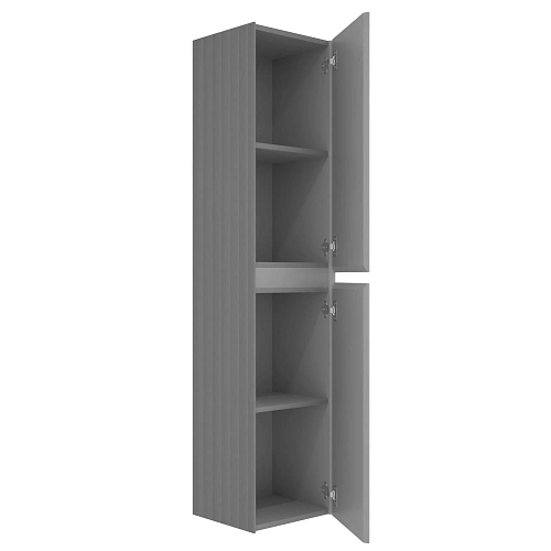 Шкаф-пенал Vincea Welle VSC-2WL150MG подвесной, 1500x350x300, серый матовый Шкаф-пенал Vincea Welle VSC-2WL150MG подвесной, 1500x350x300, серый матовый