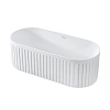 Ванна из искусственного камня Vincea VBT-4S09MW 1700x750x550 Solid Surface белый матовый