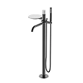 Смеситель для ванны Boheme Stick 129-GM-MR-GR напольный GUN METAL MRAMOR GREY Смеситель для ванны Boheme Stick 129-GM-MR-GR напольный GUN METAL MRAMOR GREY