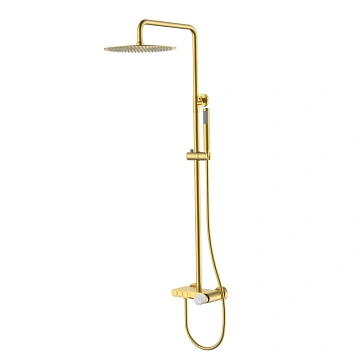 Душевая система Boheme Stick 128-MG-MR-GR MATT GOLD MRAMOR GREY