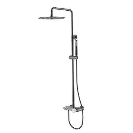 Душевая система Boheme Stick 128-GM-MR-GR GUN METAL MRAMOR GREY