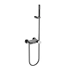 Смеситель для ванны Boheme Stick 123-SGM-MR-GR SHINE GUN METAL MRAMOR GREY