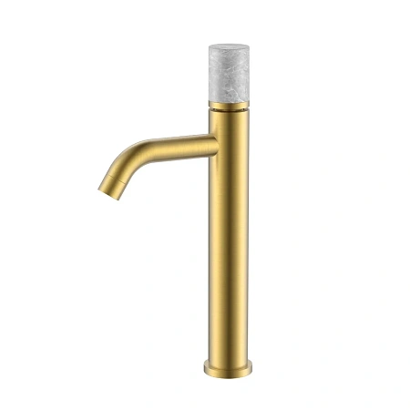 Смеситель для раковины Boheme Stick 122-MG-MR-GR MATT GOLD MRAMOR GREY Смеситель для раковины Boheme Stick 122-MG-MR-GR MATT GOLD MRAMOR GREY