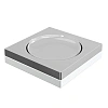 Мыльница Boheme Qubic 10960-CR хром
