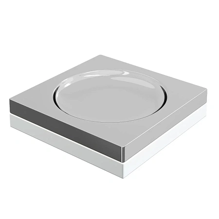 Мыльница Boheme Qubic 10960-CR хром
