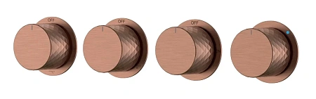 Смеситель для душа Boheme STICK DIAMOND 124-5-BRB.1 BRUSHED BRONZE 5-проходной встраиваемый Смеситель для душа Boheme STICK DIAMOND 124-5-BRB.1 BRUSHED BRONZE 5-проходной встраиваемый