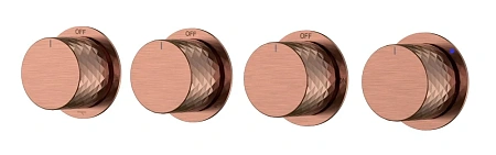 Смеситель для душа Boheme STICK DIAMOND 124-5-CB.1 COPPER BRUSHED 5-проходной встраиваемый Смеситель для душа Boheme STICK DIAMOND 124-5-CB.1 COPPER BRUSHED 5-проходной встраиваемый