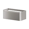 Тумба под раковину Armadi Art VOI 100 см 782-100-SF-SG STONEFINISH STONE GREY