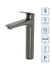 Смеситель для раковины BelBagno DUE-LMC-GM-W0 оружейная сталь