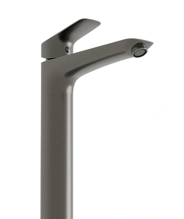 Смеситель для раковины BelBagno DUE-LMC-GM-W0 оружейная сталь Смеситель для раковины BelBagno DUE-LMC-GM-W0 оружейная сталь