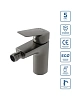 Смеситель для биде BelBagno DUE-BD-GM-W0 оружейная сталь