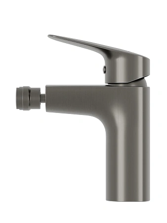 Смеситель для биде BelBagno DUE-BD-GM-W0 оружейная сталь Смеситель для биде BelBagno DUE-BD-GM-W0 оружейная сталь