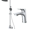 Комплект смесителей BelBagno MARINO-DOCM/LVM-CRM хром Комплект смесителей BelBagno MARINO-DOCM/LVM-CRM хром