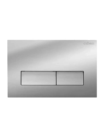 Клавиша смыва CEZARES SLIDER-BTN-01 хром глянцевый