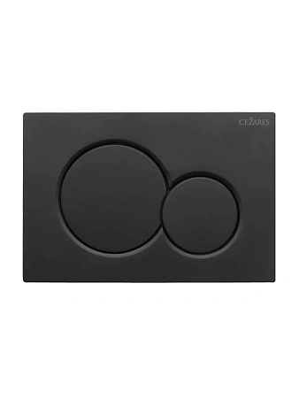 Клавиша смыва CEZARES STYLUS-BTN-NOP черный матовый Клавиша смыва CEZARES STYLUS-BTN-NOP черный матовый