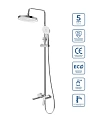 Душевая система BelBagno ALBANO-VSCM-CRM хром Душевая система BelBagno ALBANO-VSCM-CRM хром