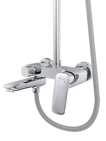 Душевая система BelBagno DUE-VSCM-CRM хром Душевая система BelBagno DUE-VSCM-CRM хром
