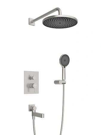 Душевая система BelBagno DELTADEL2.0-VDSET-IN встраиваемая сатин Душевая система BelBagno DELTADEL2.0-VDSET-IN встраиваемая сатин