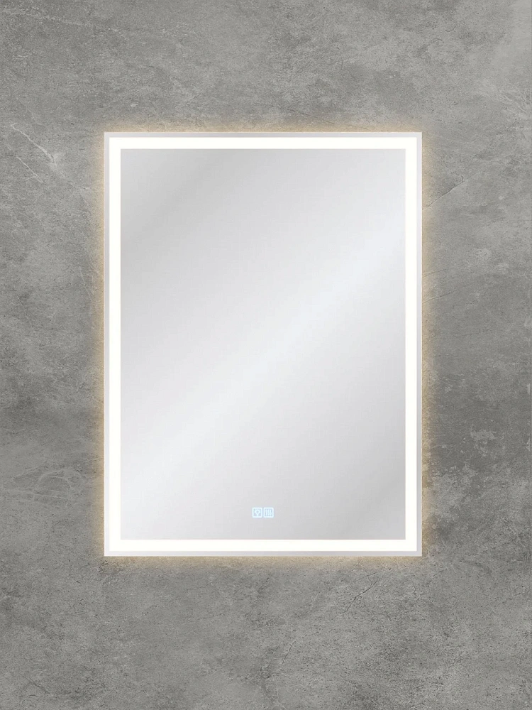 Зеркало BelBagno 600x30x800 SPC-GRT-600-800-LED-3000K-TCH-WARM с подсветкой, сенсором и подогревом — Изображение 4