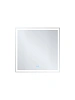 Зеркало BelBagno 800x30x800 SPC-GRT-800-800-LED-3000K-TCH-WARM с подсветкой, сенсором и подогревом